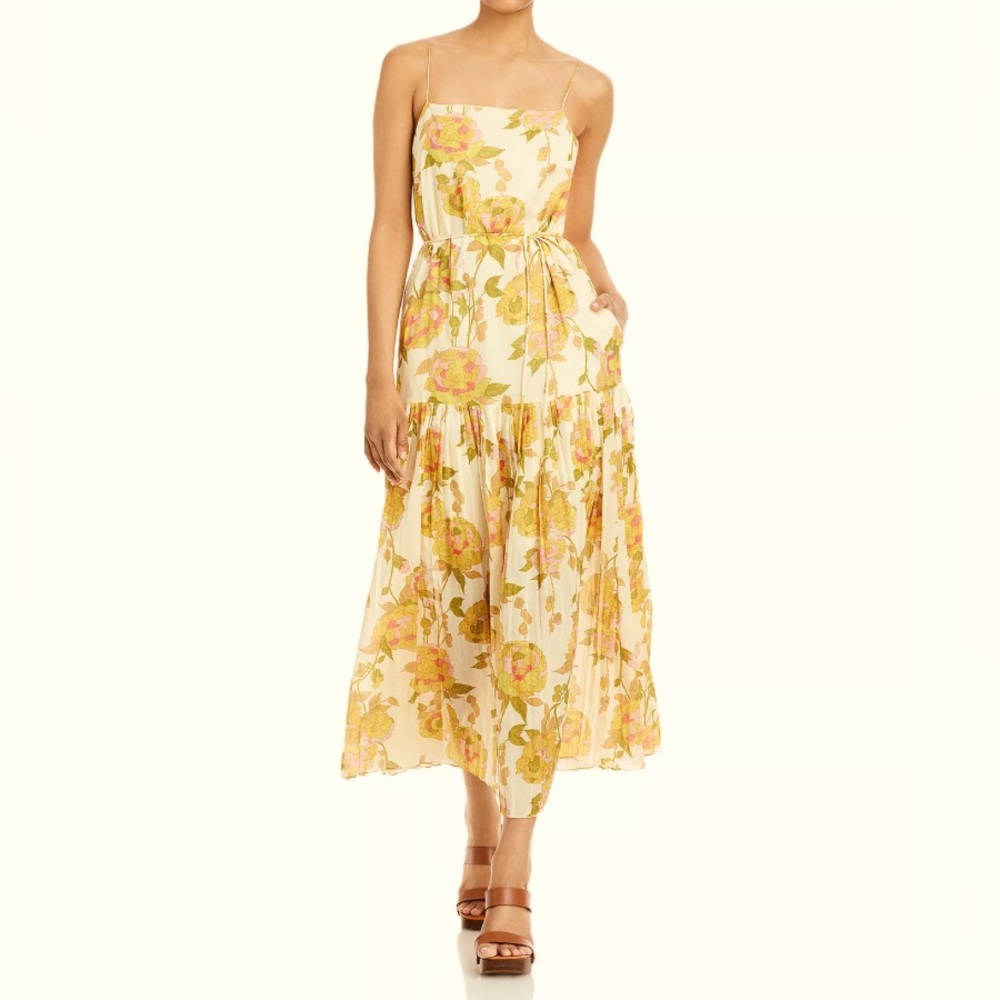 **Sale**Rebecca Taylor Wild Peony Print dress Size Small
